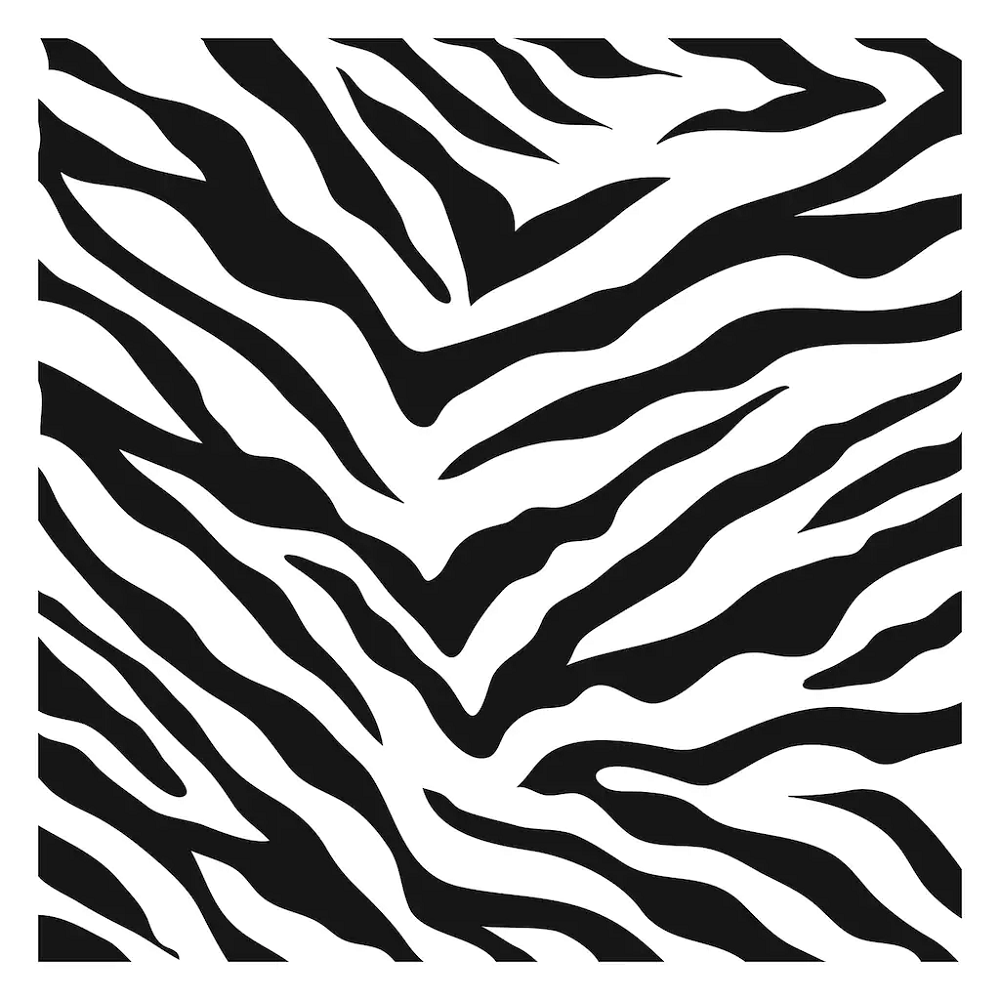 The Crafters Workshop Zebra Print 12 x 12 inch