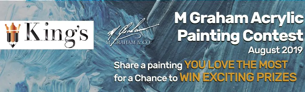 King’s Framing & Art Gallery and M Graham Acrylic Painting Contest 2019