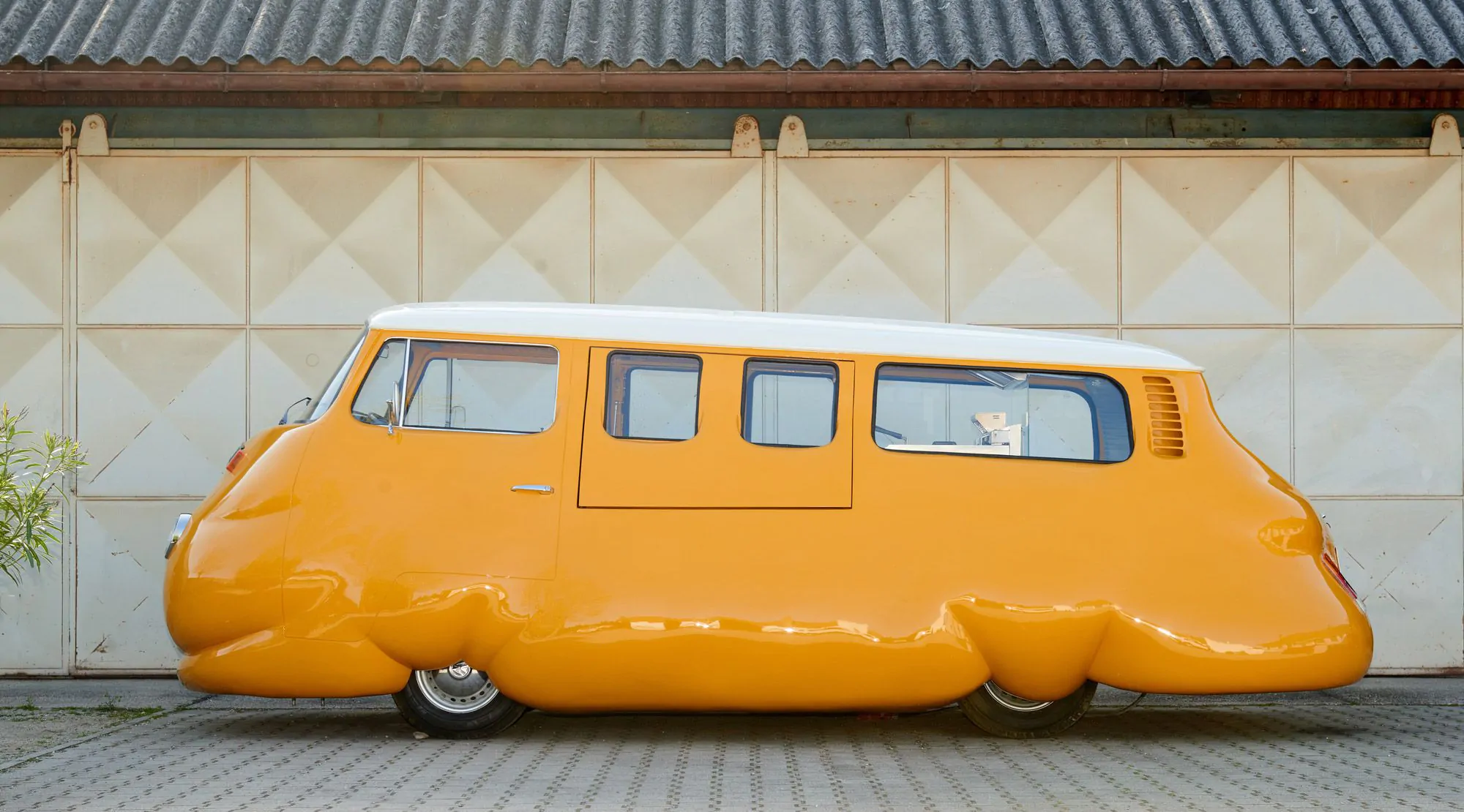 Hot Dog Bus by Erwin Wurm