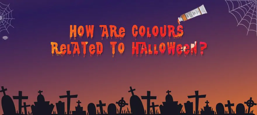 How are Colours related to Halloween?
