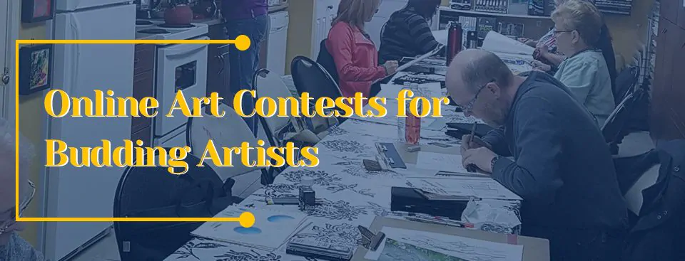 Why should budding artists participate in Online Art Contests?