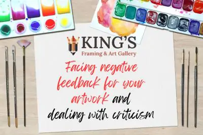 Facing negative feedback for your artwork and dealing with criticism