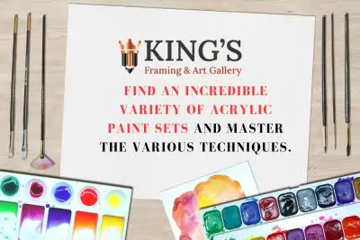 Find an incredible variety of acrylic paint sets and master the various techniques.