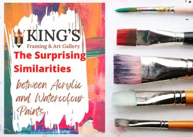 The Surprising Similarities between Acrylic and Watercolour Paints