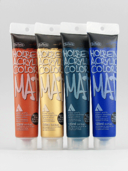 Holbein Mat Acrylic Individual Paint Colours